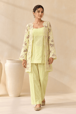 Lemon shrug corset with trousers view 1