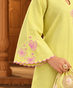 Neon Green Co Ord Set view 2