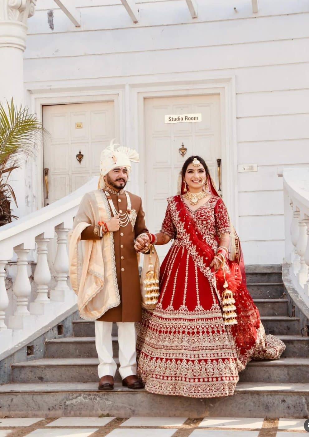 Customer wearing a Shree Boutique outfit