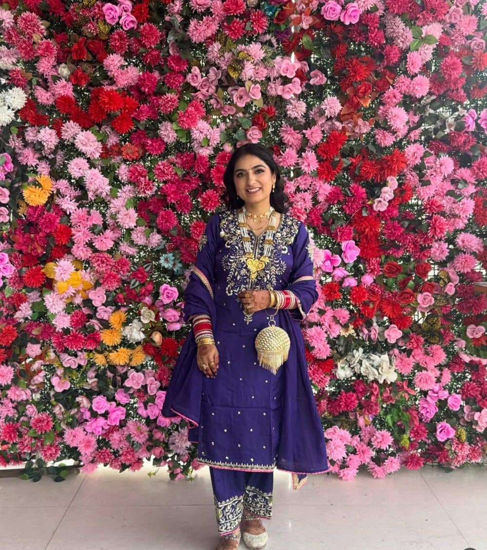Customer wearing a Shree Boutique outfit